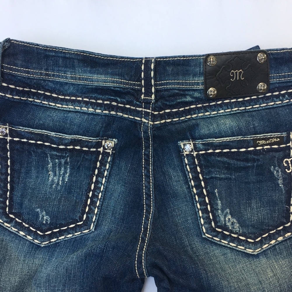 Miss Me Boyfriend Capris Size 28